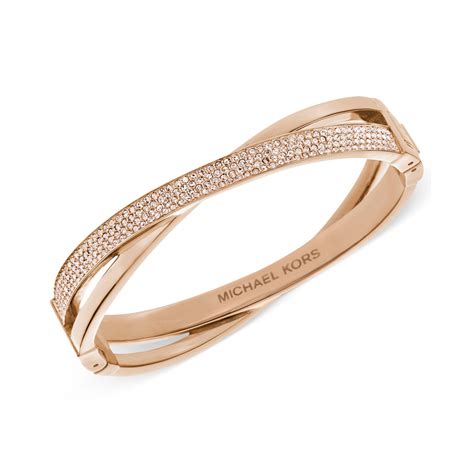 michael kors rosegold glitzer|Women's Rose Gold Designer Bracelets .